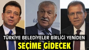 Türkiye Belediyeler Birliği yeniden seçime gidecek