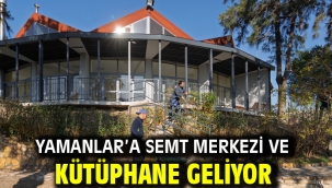 Yamanlar'a semt merkezi ve kütüphane geliyor
