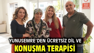 YUNUSEMRE'DEN ÜCRETSİZ DİL VE KONUŞMA TERAPİSİ