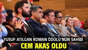 Yusuf Atılgan Roman Ödülü'nün Sahibi Cem Akaş Oldu